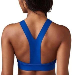 Lululemon Fast & Free Sports Bra size 6 Cobalt Blue
